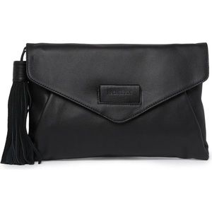 Rachel Zoe Milan Leather Clutch Black